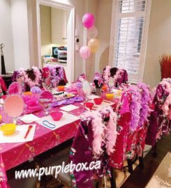 Purple Box Mobile Beauty Bar & Tween Spa